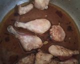 A picture of step 1 of Aloo chicken pulao.