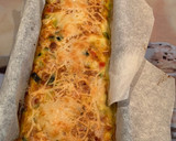 Foto del paso 5 de la receta: Pastel de calabacín y jamón serrano