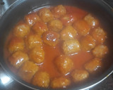 Foto del paso 3 de la receta: Albóndigas en salsa con salteado de verduras