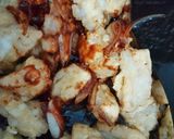 Foto langkah ke 4 dari resep Tahu Saus Tiram.