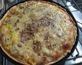 Foto del paso 3 de la receta: "Tarta vegetariana rosa" de repollo colorado y zanahorias