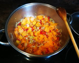 Foto del paso 3 de la receta: Crema de calabaza con arroz