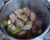 Foto del paso 3 de la receta Ternera en salsa de ras el hanout con judías verdes y zanahorias