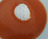 Foto del paso 8 de la receta: Crema de pimientos con queso y arándanos