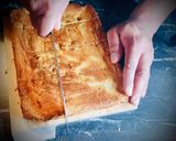 A picture of step 3 of Blondies and Cream.