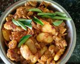 A picture of step 10 of Double Butter Beans Masala.