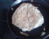 A picture of step 3 of Mughlai paratha.