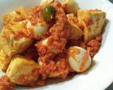 Foto langkah ke 7 dari resep Pelecingan Tahu Campur telur puyuh.