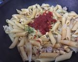 รูปขั้นตอนการทำที่ 14 ของ East meet West: Penné romanesco and wild mushroom with ketchup sauce