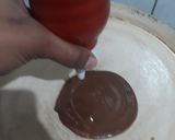 A picture of step 4 of Eggless Chocolate Omelete Cake.