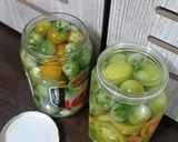 عکس مرحله 1 از دستور ترشی کال گوجه🍅