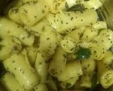 खांडवी (Khandvi recipe in Hindi) रेसिपी चरण 5 फोटो