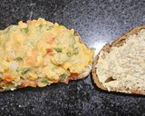 A picture of step 6 of Chickpea and Tomato Sandwich with Oregano (Vegan Sandwich).