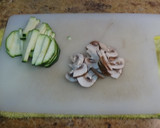 Foto del paso 1 de la receta: Calabacín y boletus al papillote