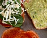 A picture of step 4 of Garlic Artesano  Sandwich.