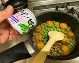 A picture of step 3 of Japanese Busy Mom’s Obento Lunch Box.