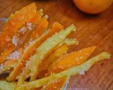 A picture of step 9 of Homemade Orange Candied Peels.