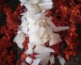 Foto del paso 1 de la receta: Huevos con chorizo y un tlacoyo