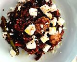Foto del paso 2 de la receta: Quinoa roja con verduras y queso feta