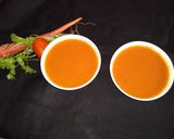 A picture of step 8 of Roasted carrot tomato soup.