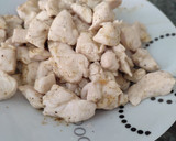 Foto del paso 1 de la receta: Arroz amarillo con pechuga de pollo