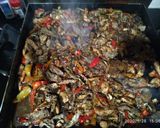 Foto del paso 5 de la receta: Salteado de carnes en salsa de Abacaxi a la plancheta