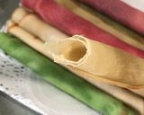 Foto langkah ke 3 dari resep Cigarette Cookies/ Wafer rolls.