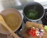 Foto langkah ke 1 dari resep Tumis kacangpanjang tempe pedas.