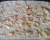 Foto del paso 6 de la receta: Tortelloni amb cuixot dolç i formatge amb beicom i roquefort