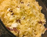 Túrós tészta, sült kolozsvári szalonnával 🥓 recept fázis 3 fotója