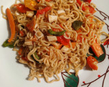 A picture of step 3 of Coconut noodles.