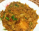 A picture of step 5 of Cabbage potato masala.