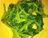 Foto langkah ke 3 dari resep Pelecing kangkung khas Lombok.