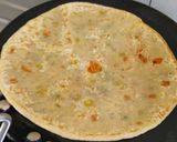 A picture of step 6 of Pav bhaji paratha.