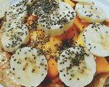 Foto del paso 7 de la receta: Pancakes de avena con banano