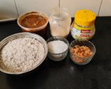 A picture of step 1 of Gond sukhdi.