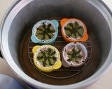 西瓜造型開運發糕（電鍋簡易版）的食譜步驟10照片