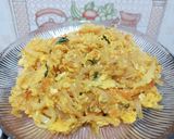 A picture of step 2 of Onion omelet.