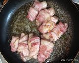 Baconbe tekert csirkemáj rozmaring nyárson recept fázis 6 fotója