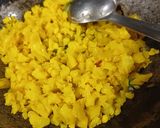 A picture of step 2 of Pav bhaji.