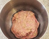 A picture of step 2 of Momma's Meat Balls.