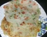 A picture of step 12 of Suji chilla.