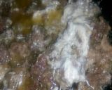 A picture of step 6 of Beef white karahi.