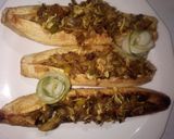 A picture of step 6 of Plantain boat⛵.