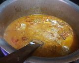 A picture of step 5 of Achar Gosht.