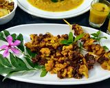 A picture of step 4 of Cauliflower masala fry.