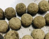 A picture of step 10 of Whole Black gram Laddu / Whole Black Urad Dal Laddu.