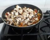 Foto del paso 7 de la receta Espaguetis al dente y salsa de hortalizas