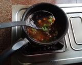 A picture of step 3 of Sabudana soup.