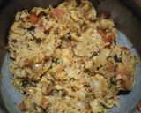 A picture of step 4 of Upma.